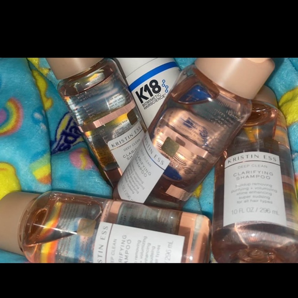 K18 Peptide Prep/kristeen ess shampoo bundle X2